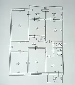 Satılır 5 otaqlı mənzil 120 m²