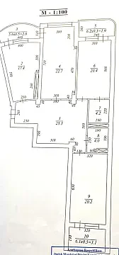 Satılır 3 otaqlı mənzil 137 m²