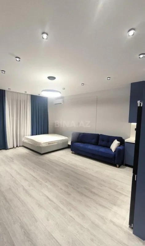 Satılır 1 otaqlı mənzil 57 m²