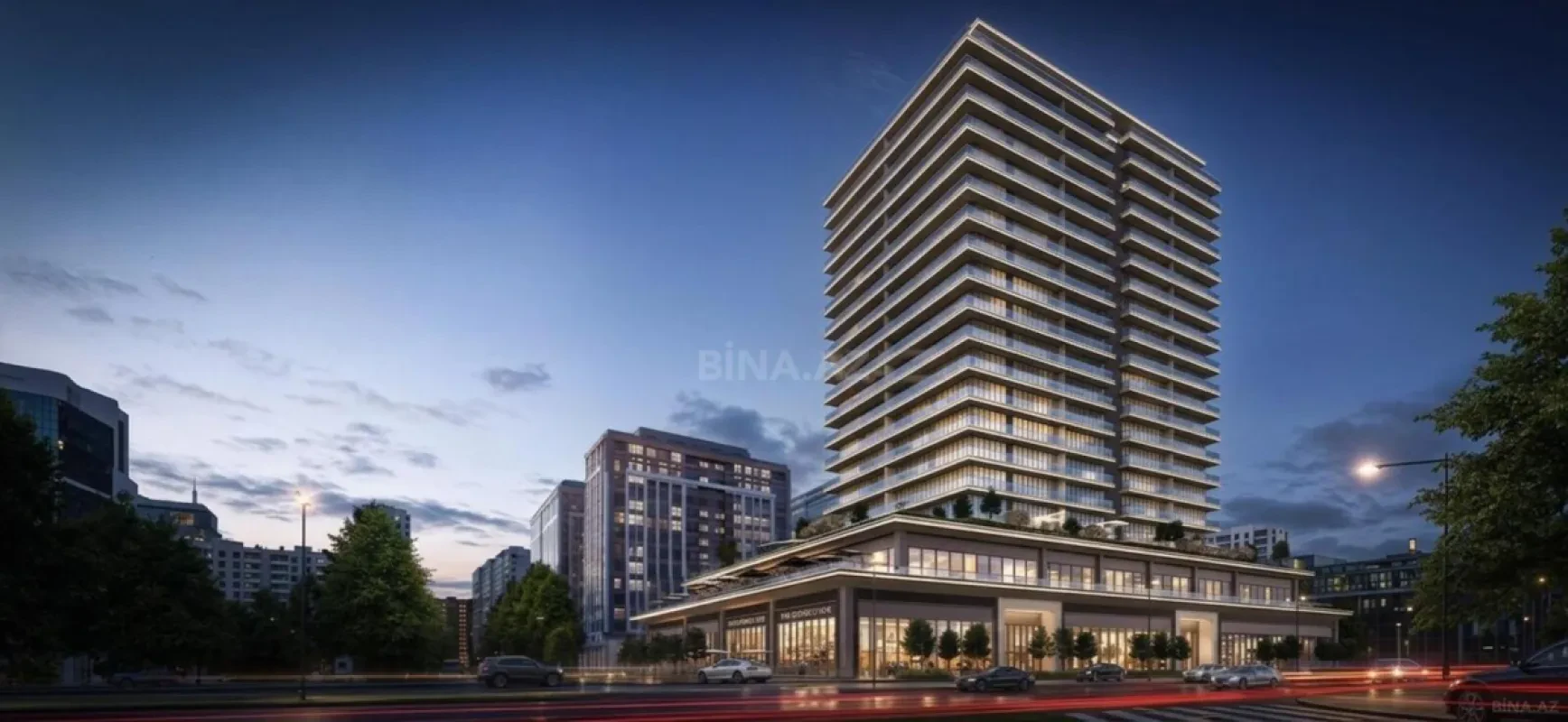 Satılır 3 otaqlı mənzil 190.5 m²