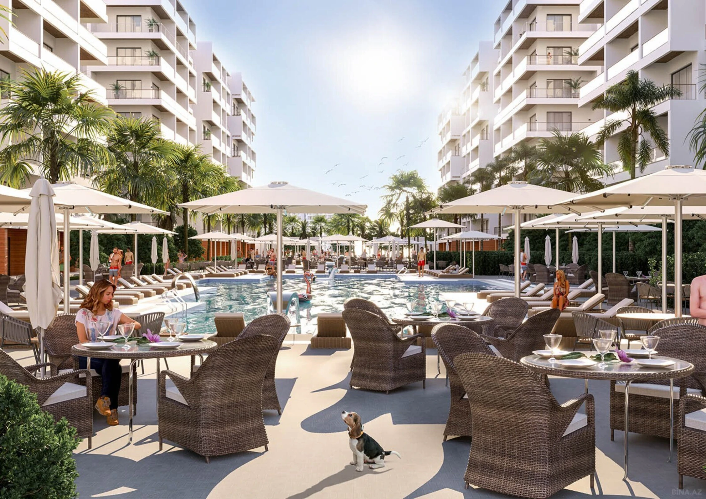 Satılır 1 otaqlı mənzil 38.6 m²