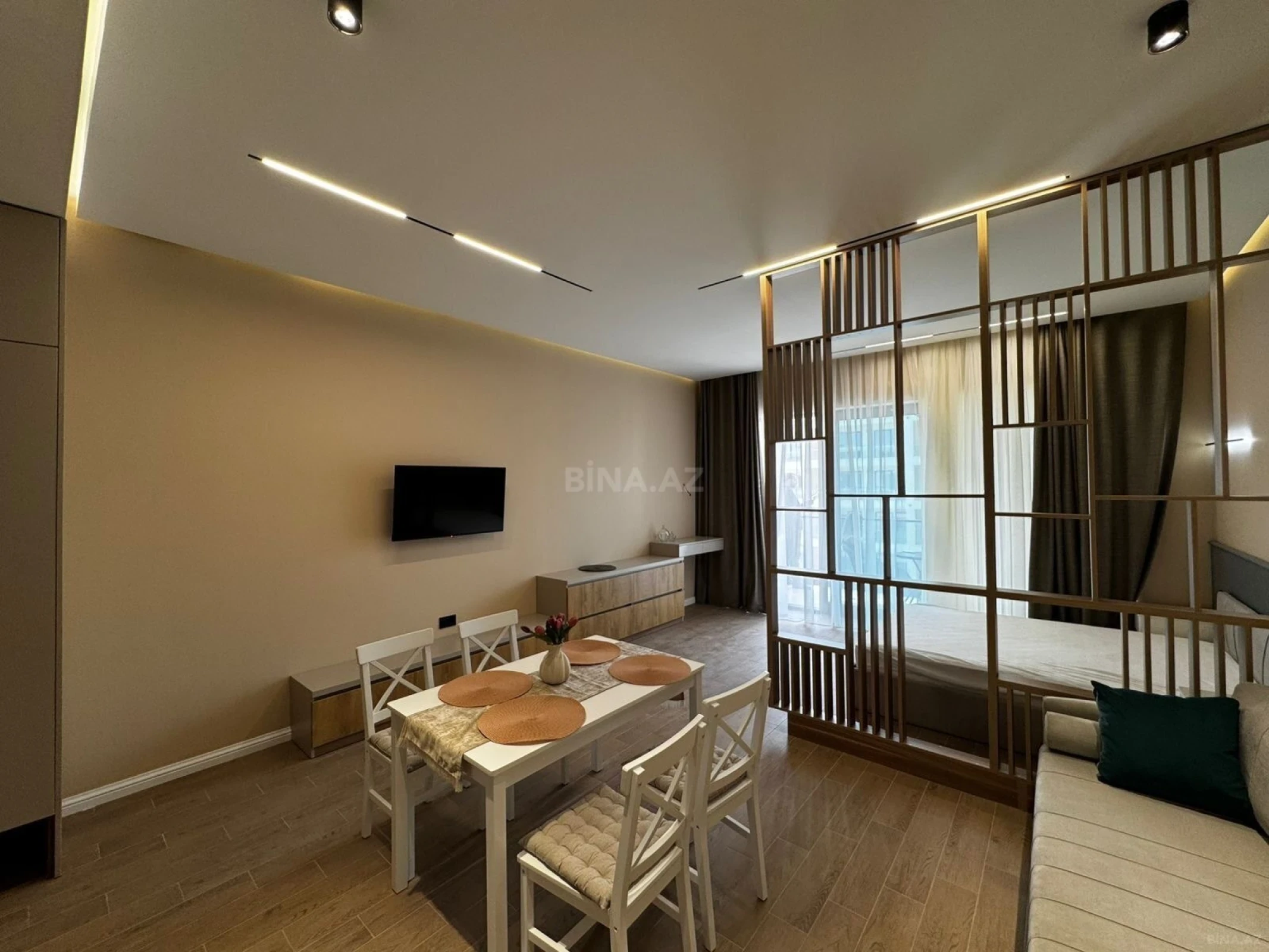 Kirayə verilir 1 otaqlı mənzil 51 m²
