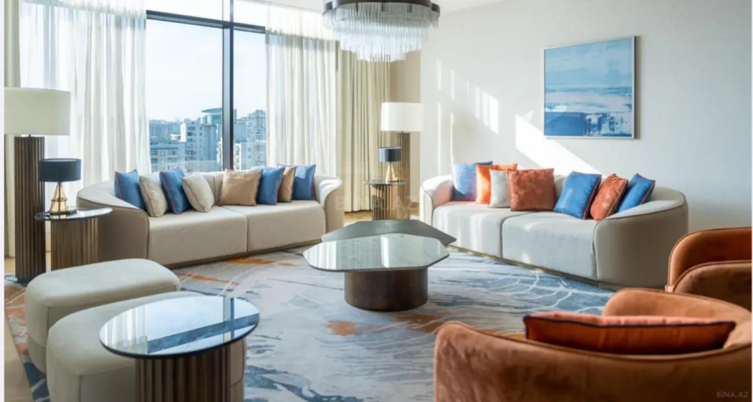 Kirayə verilir 3 otaqlı mənzil 165 m²