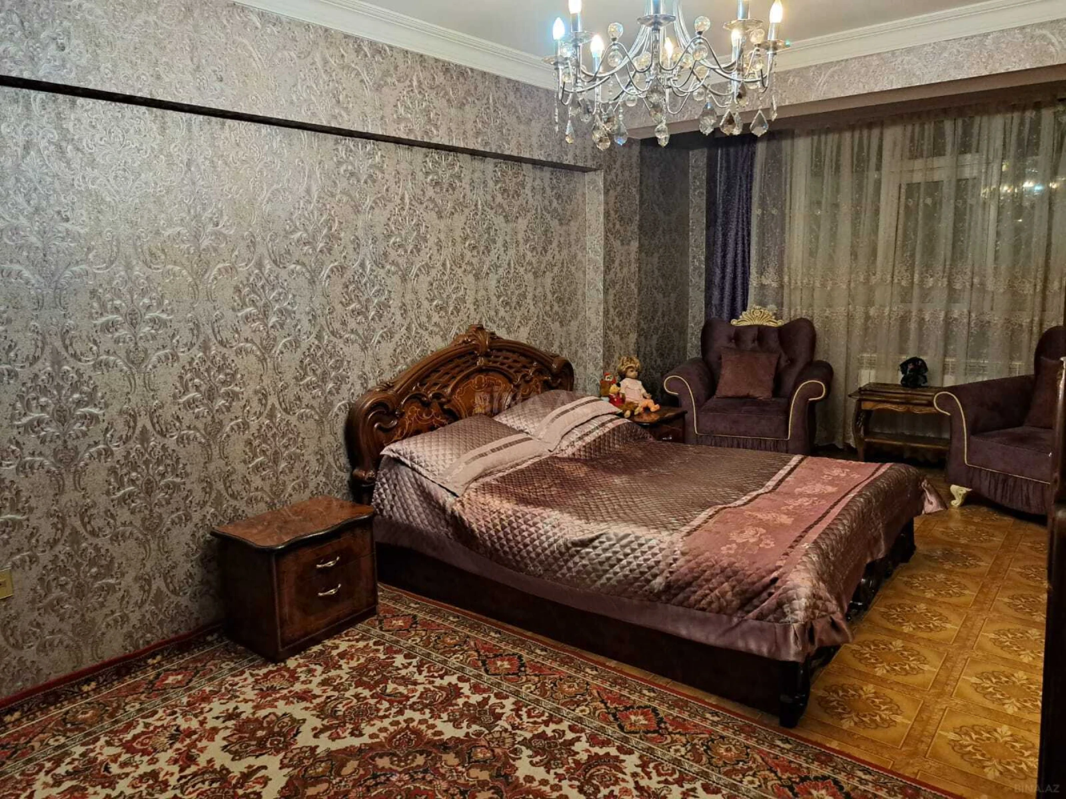 Satılır 4 otaqlı mənzil 95 m²