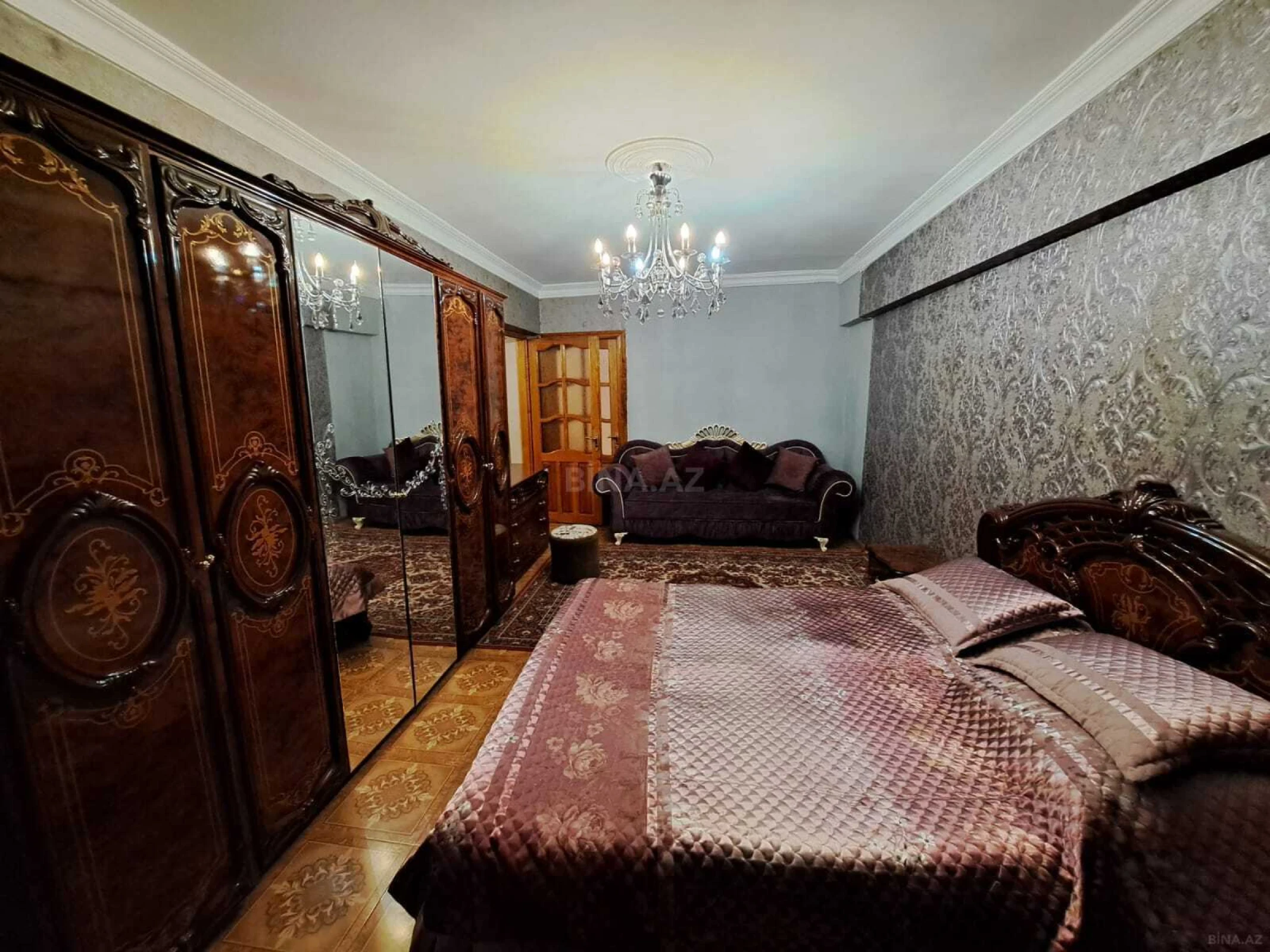 Satılır 4 otaqlı mənzil 95 m²
