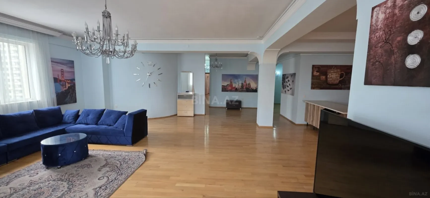 Satılır 4 otaqlı mənzil 160 m²