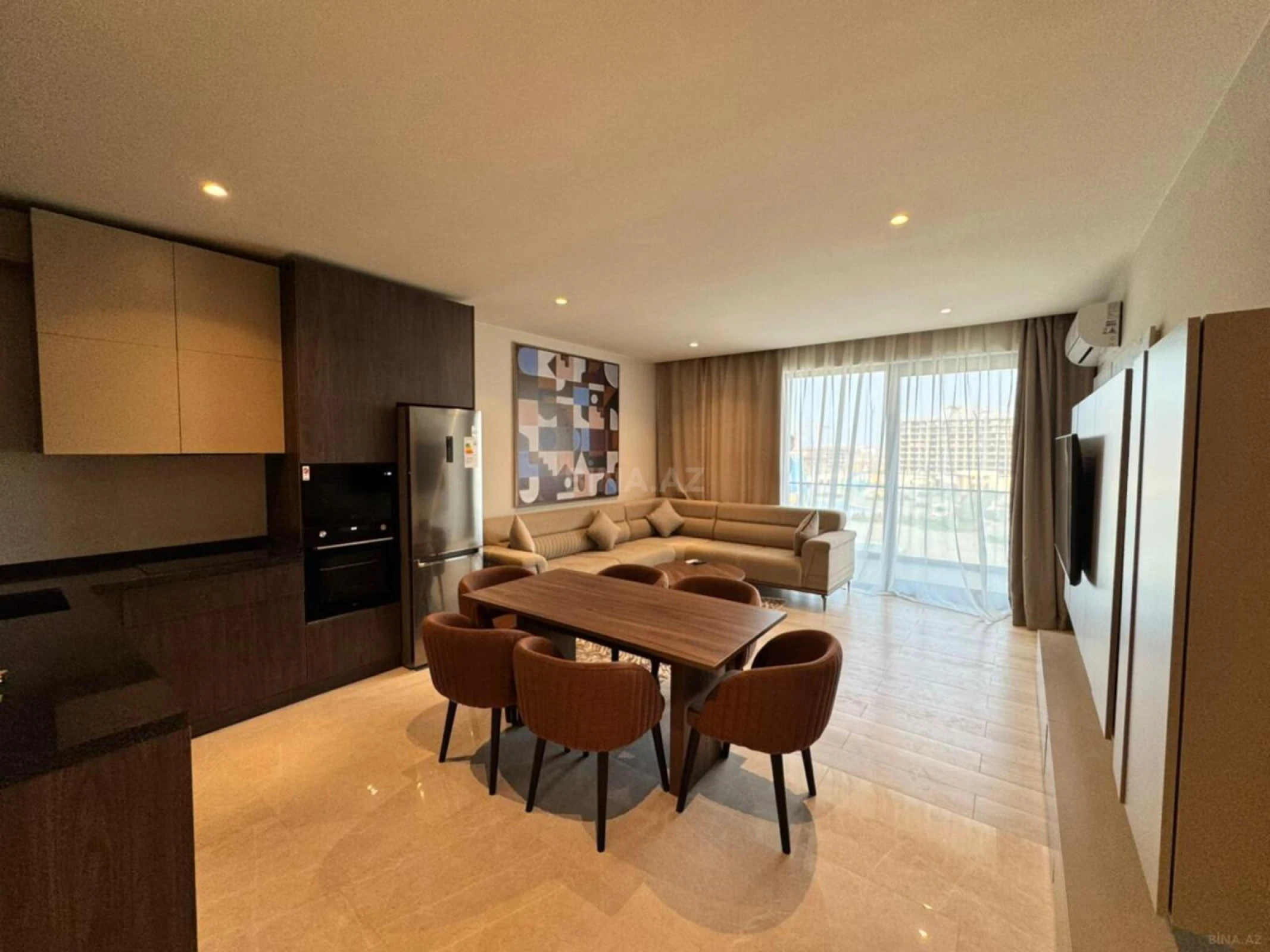 Satılır 2 otaqlı mənzil 99.5 m²