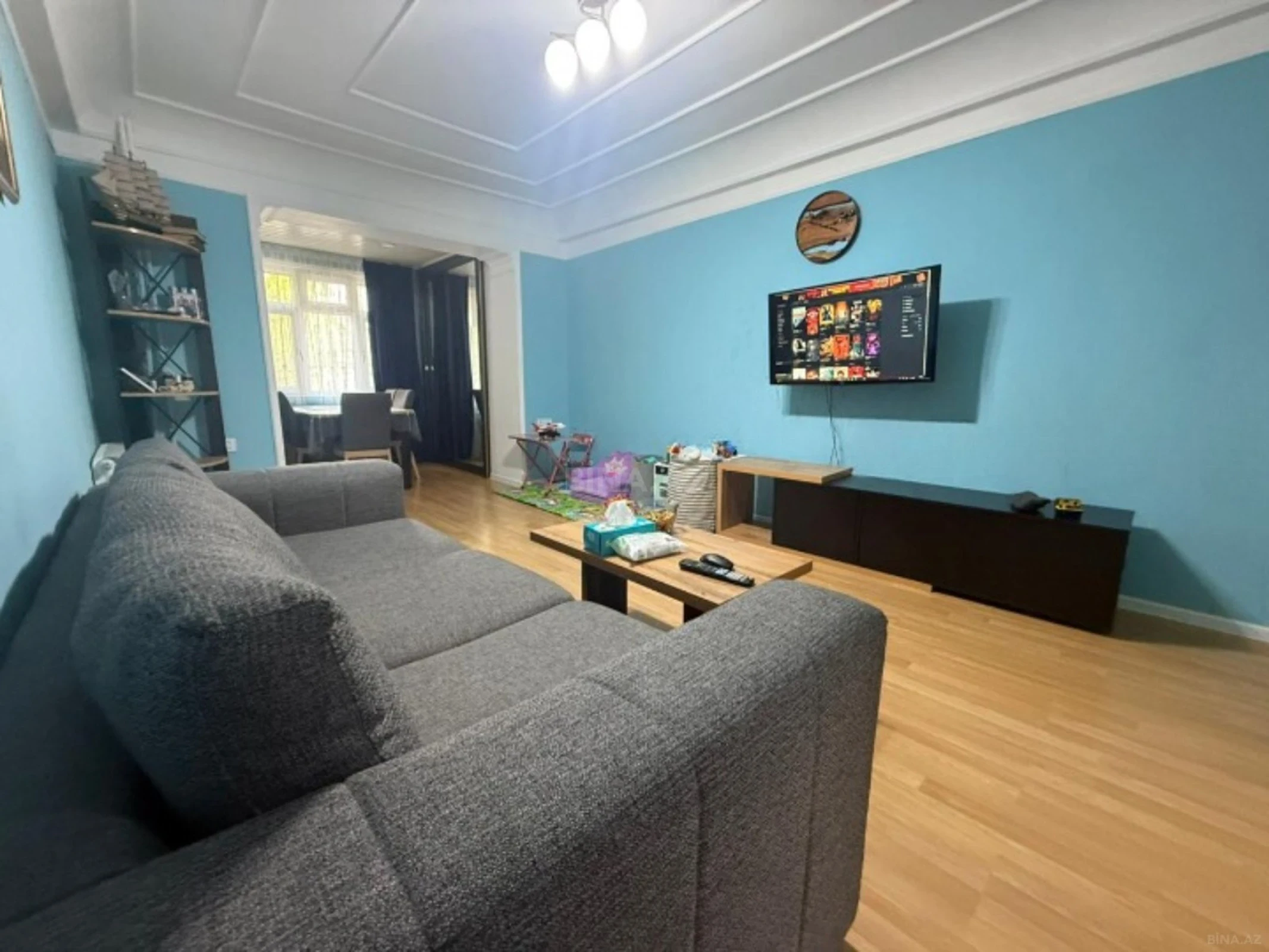 Satılır 3 otaqlı mənzil 63 m²