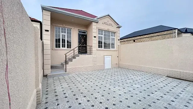 Satılır 3 otaqlı həyət evi 90 m² — Sumqayıt, Saray 3 otaq 90.00 m²
