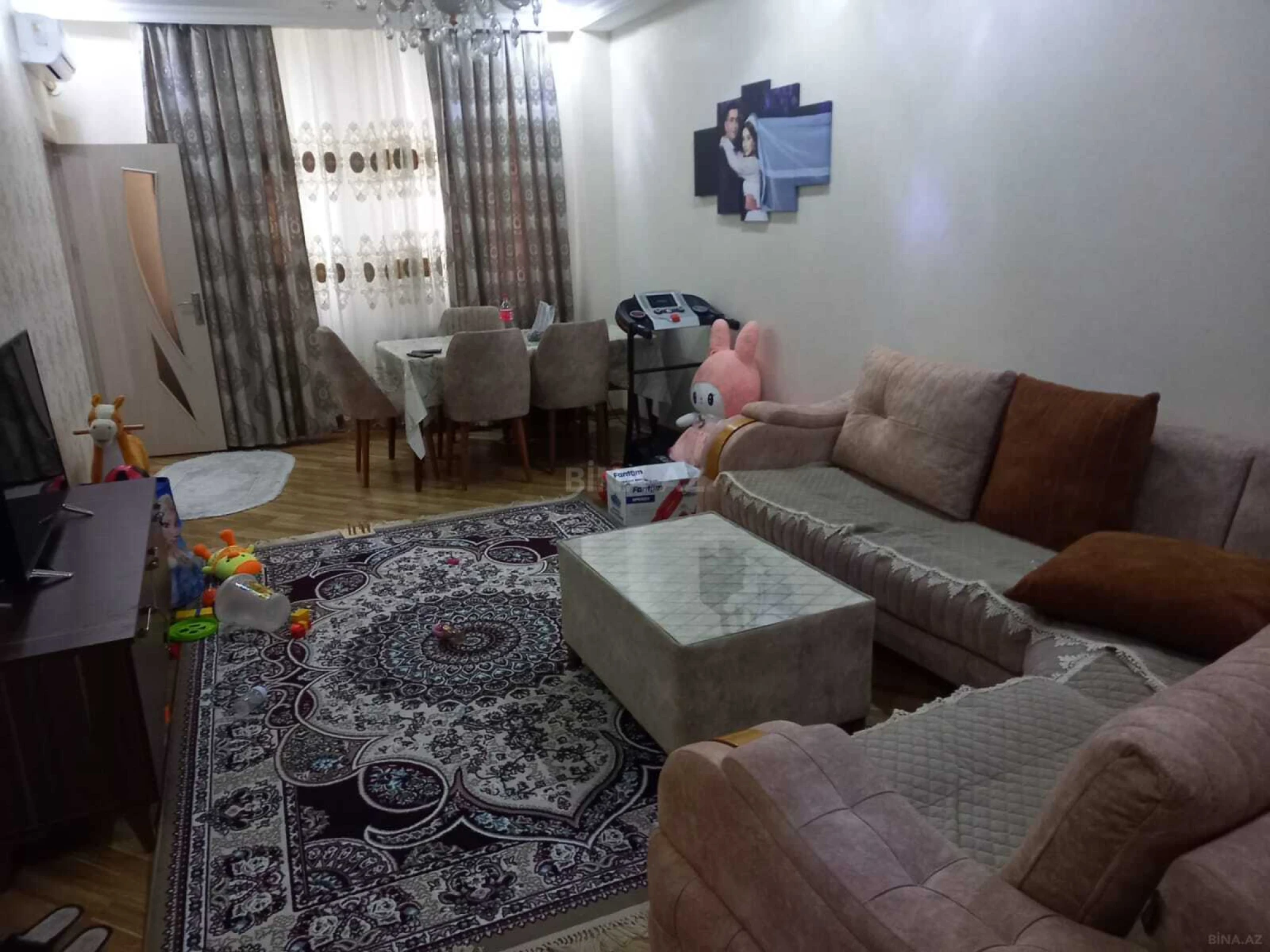Kirayə verilir 3 otaqlı mənzil 92 m²