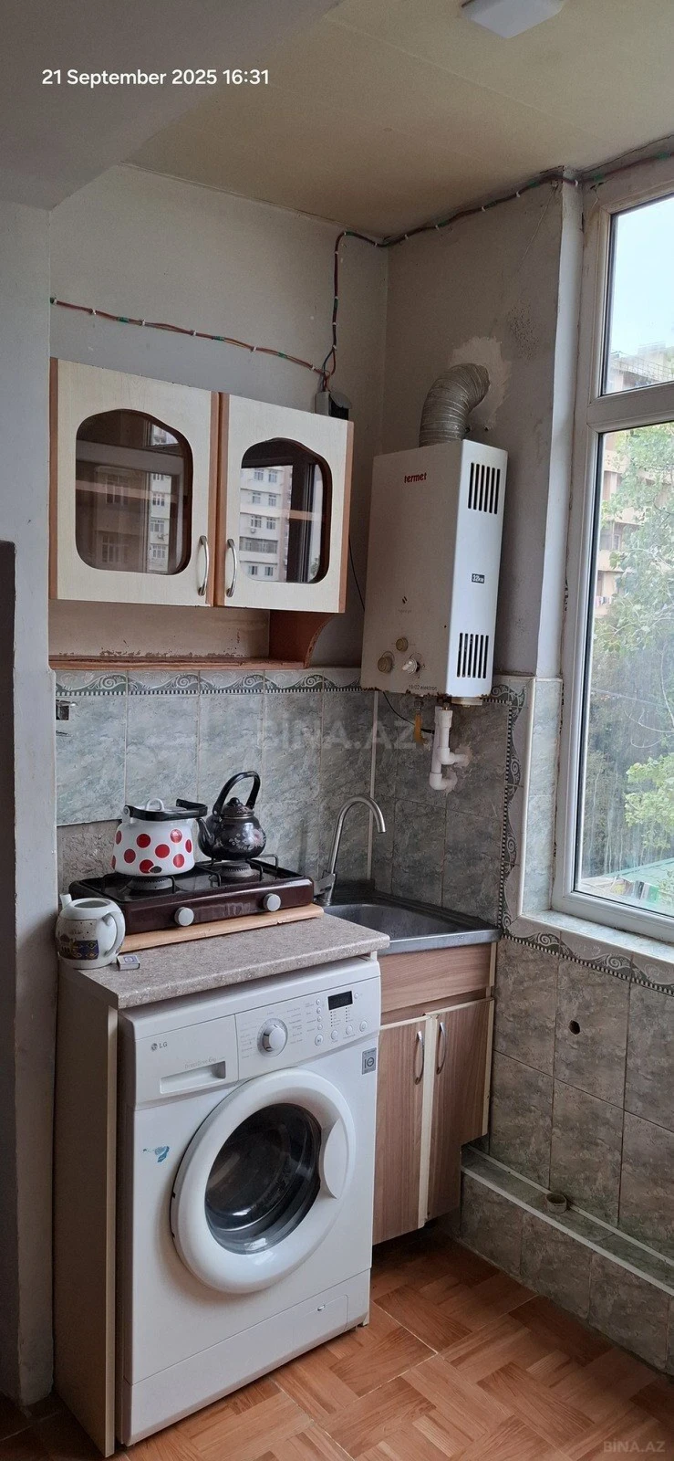 Kirayə verilir 1 otaqlı mənzil 18 m²