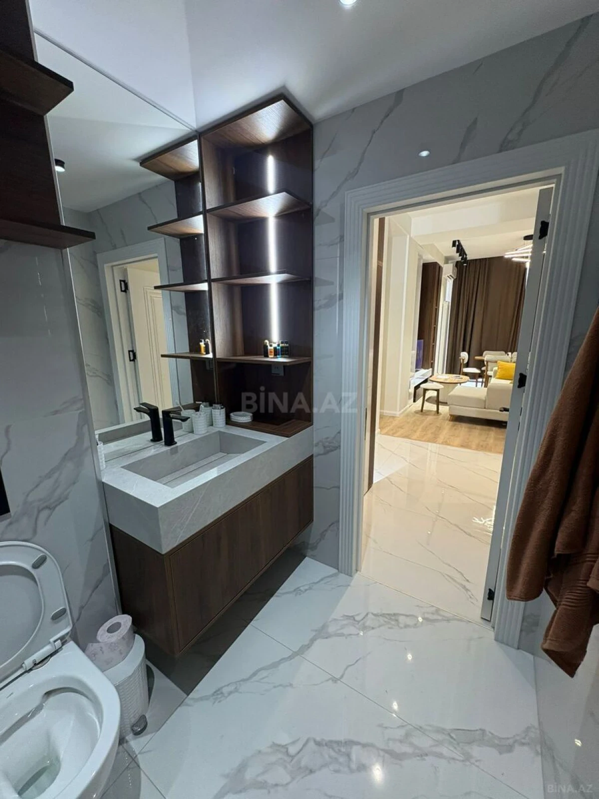Kirayə verilir 3 otaqlı mənzil 80 m²