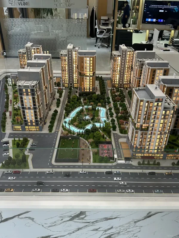 Satılır 2 otaqlı mənzil 80.4 m²