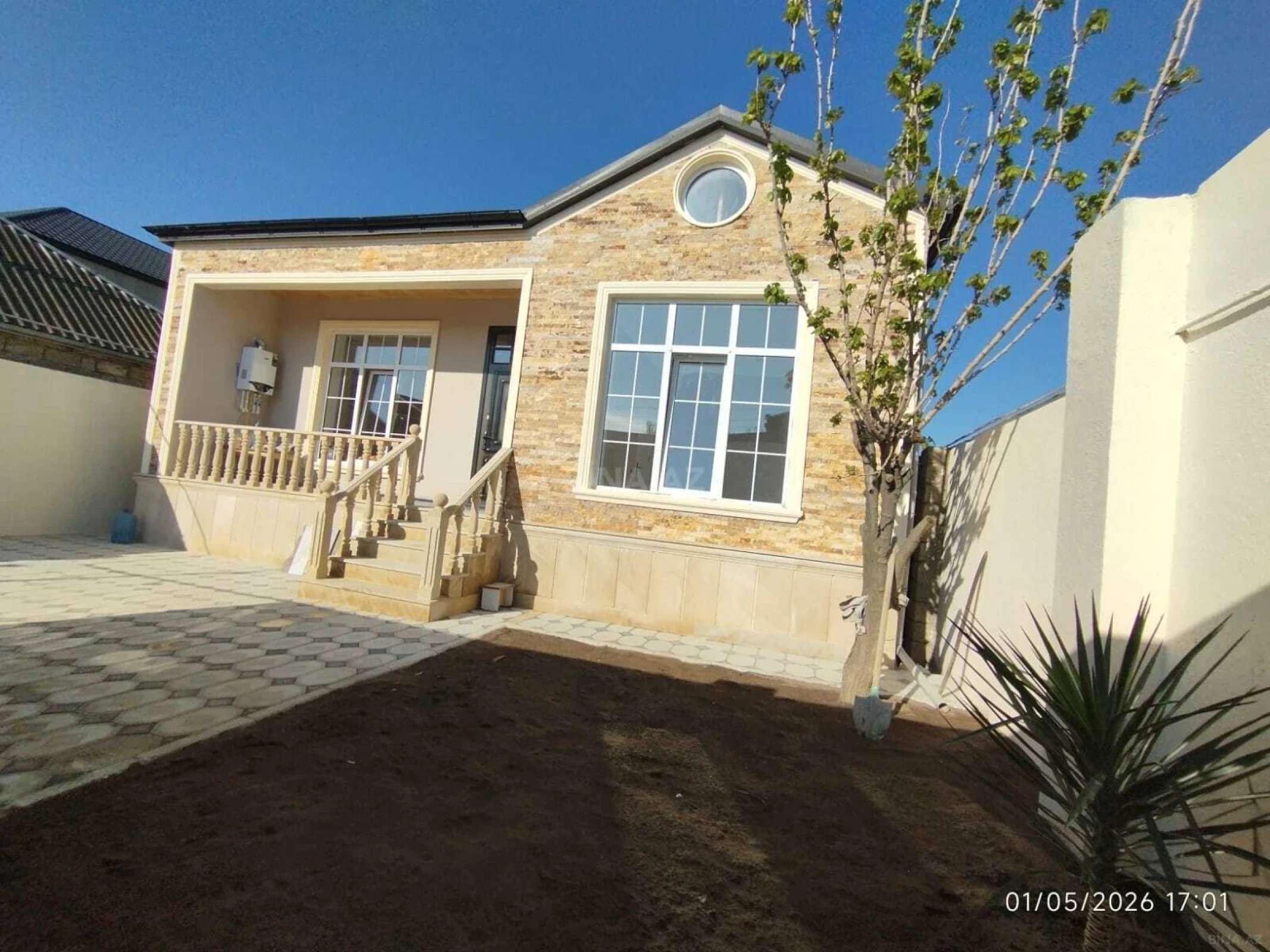 Satılır 3 otaqlı həyət evi 100 m²