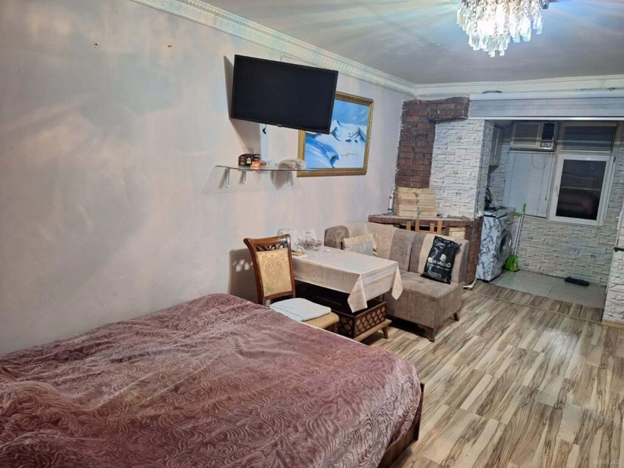 Satılır 1 otaqlı mənzil 27 m²