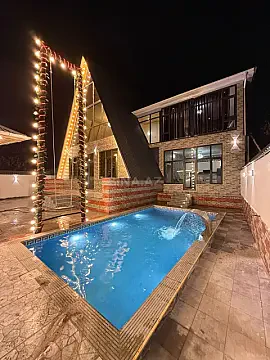 Kirayə verilir 1 otaqlı həyət evi 180 m² — Qəbələ 1 otaq 180.00 m²