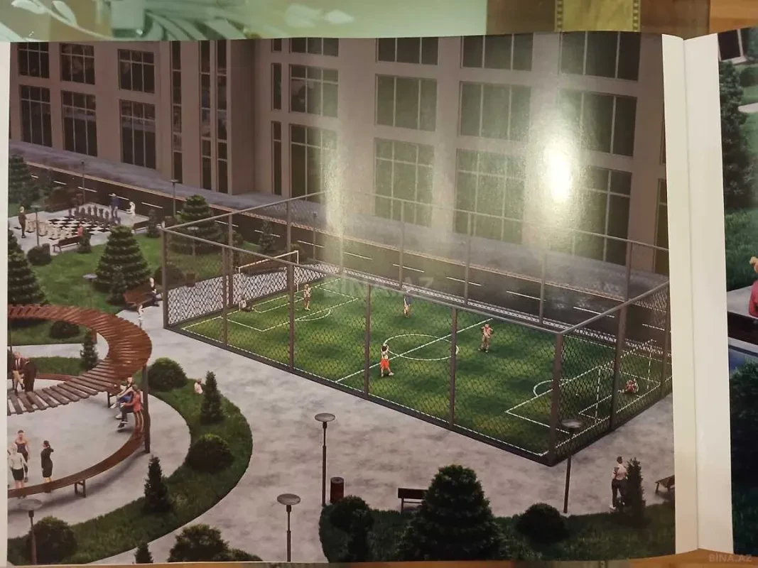 Satılır 1 otaqlı mənzil 51 m²