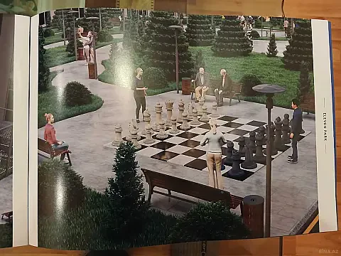 Satılır 1 otaqlı mənzil 51 m²