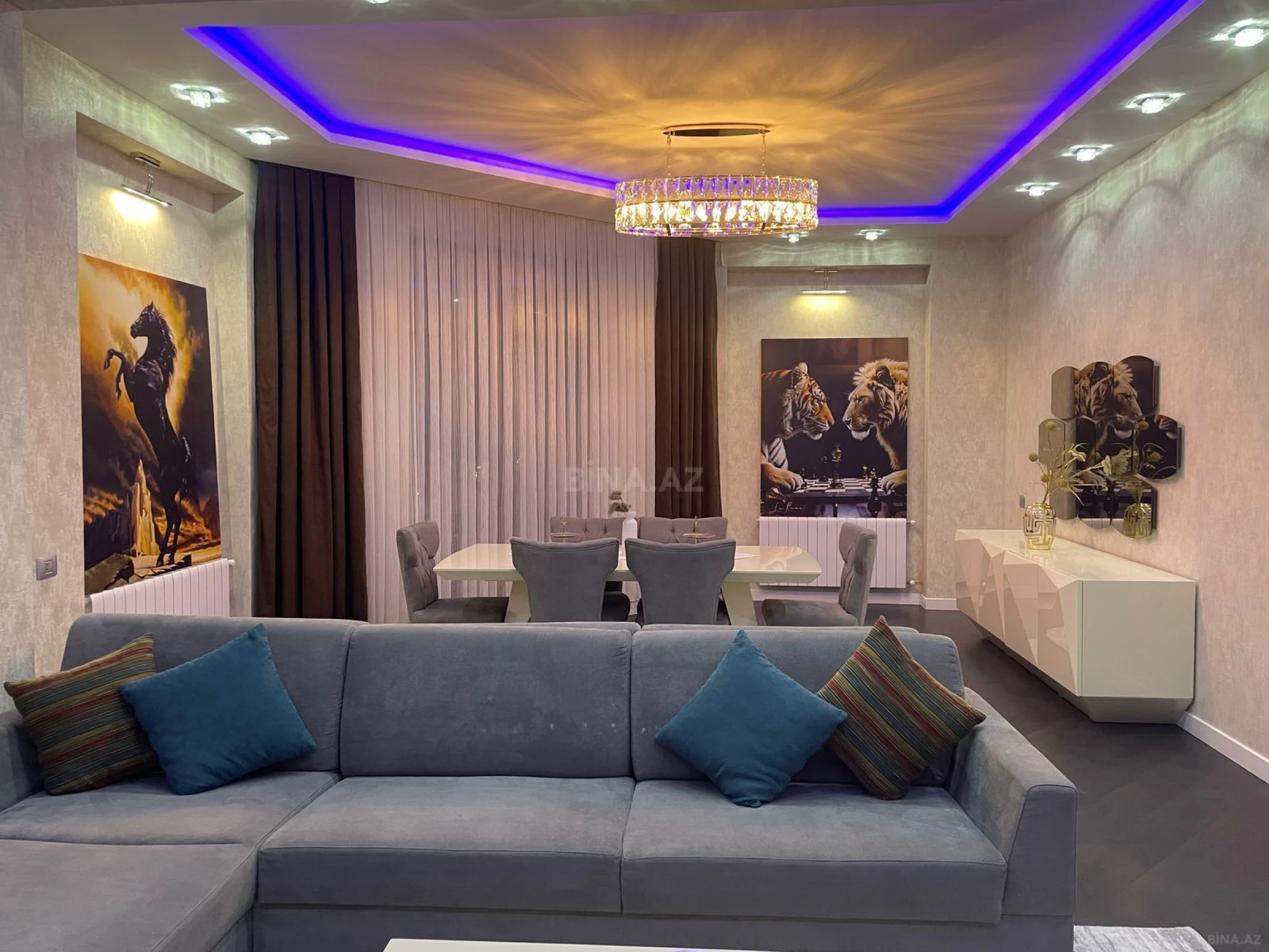Kirayə verilir 3 otaqlı mənzil 160 m²
