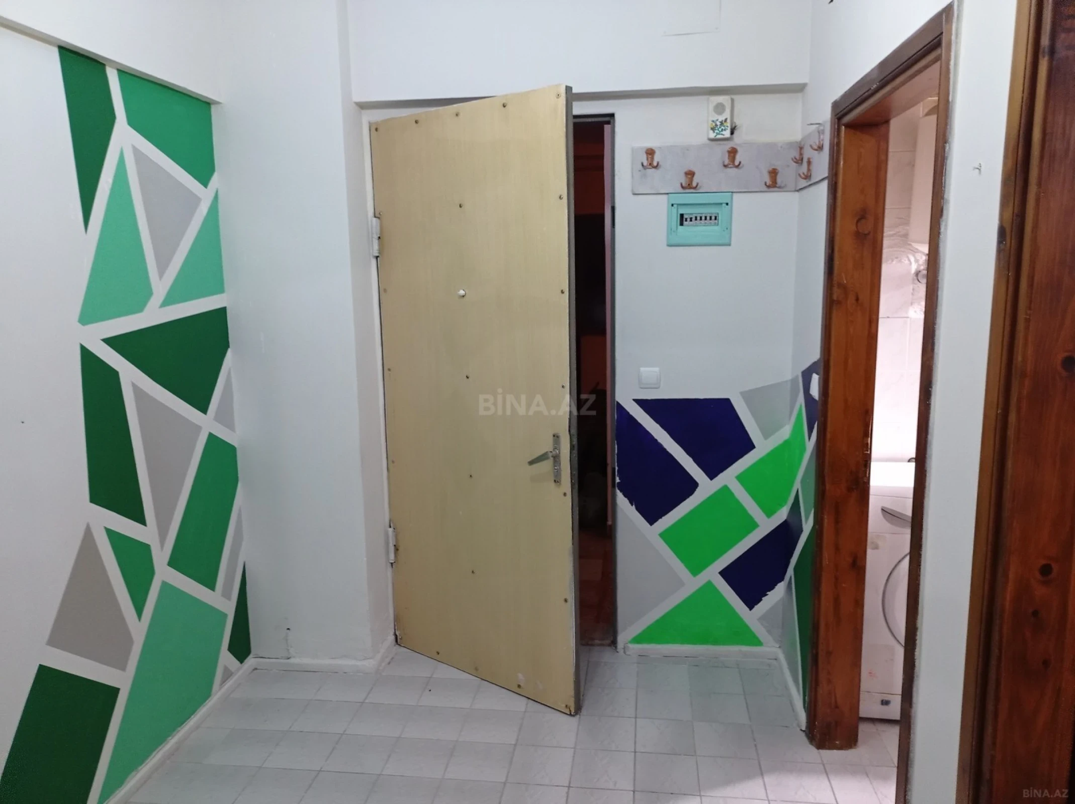 Kirayə verilir 1 otaqlı mənzil 44 m²