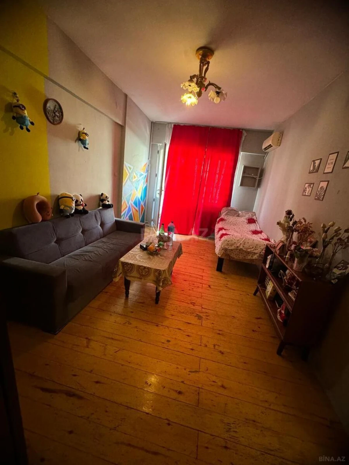 Kirayə verilir 1 otaqlı mənzil 44 m²