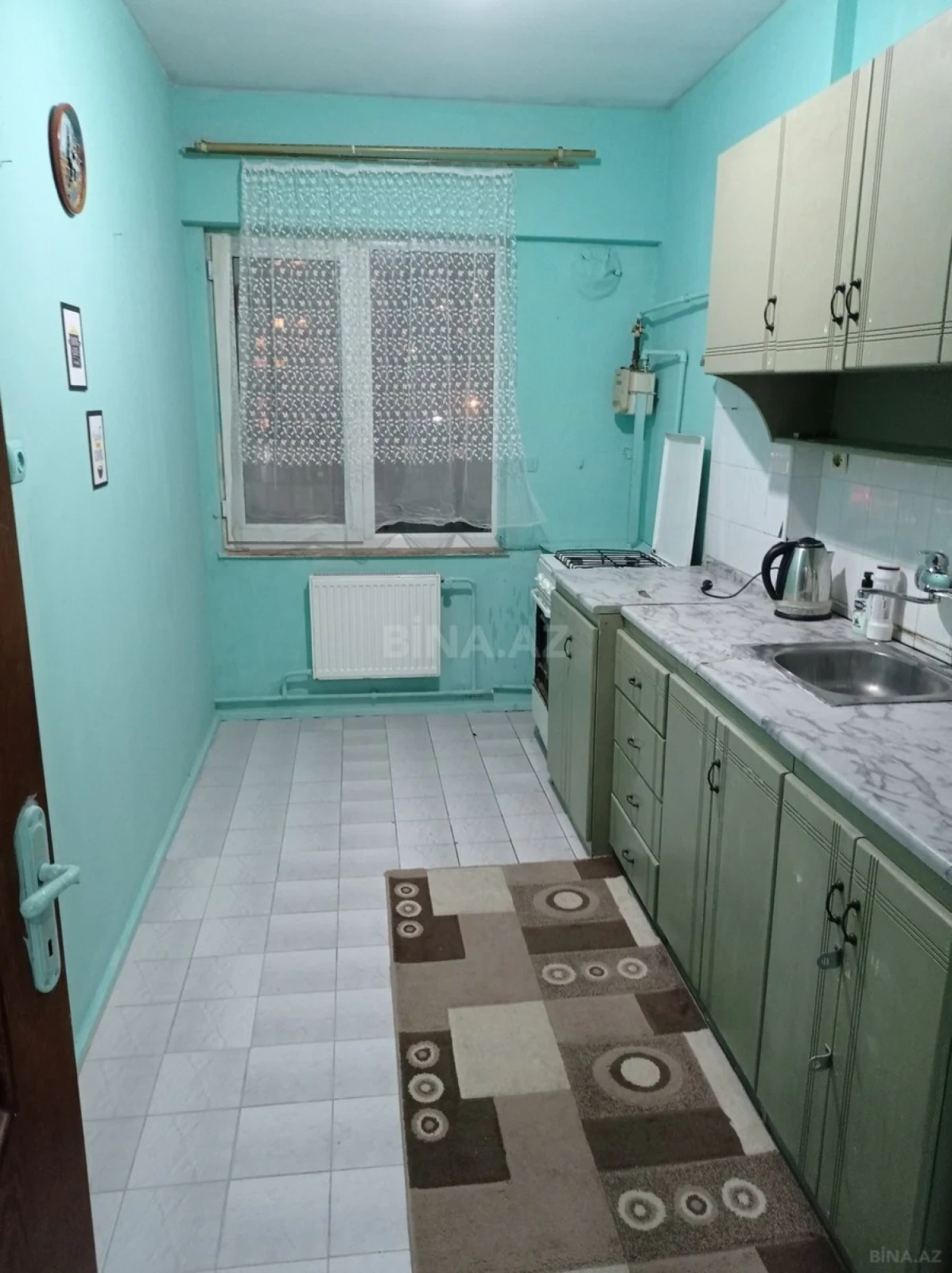 Kirayə verilir 1 otaqlı mənzil 44 m²