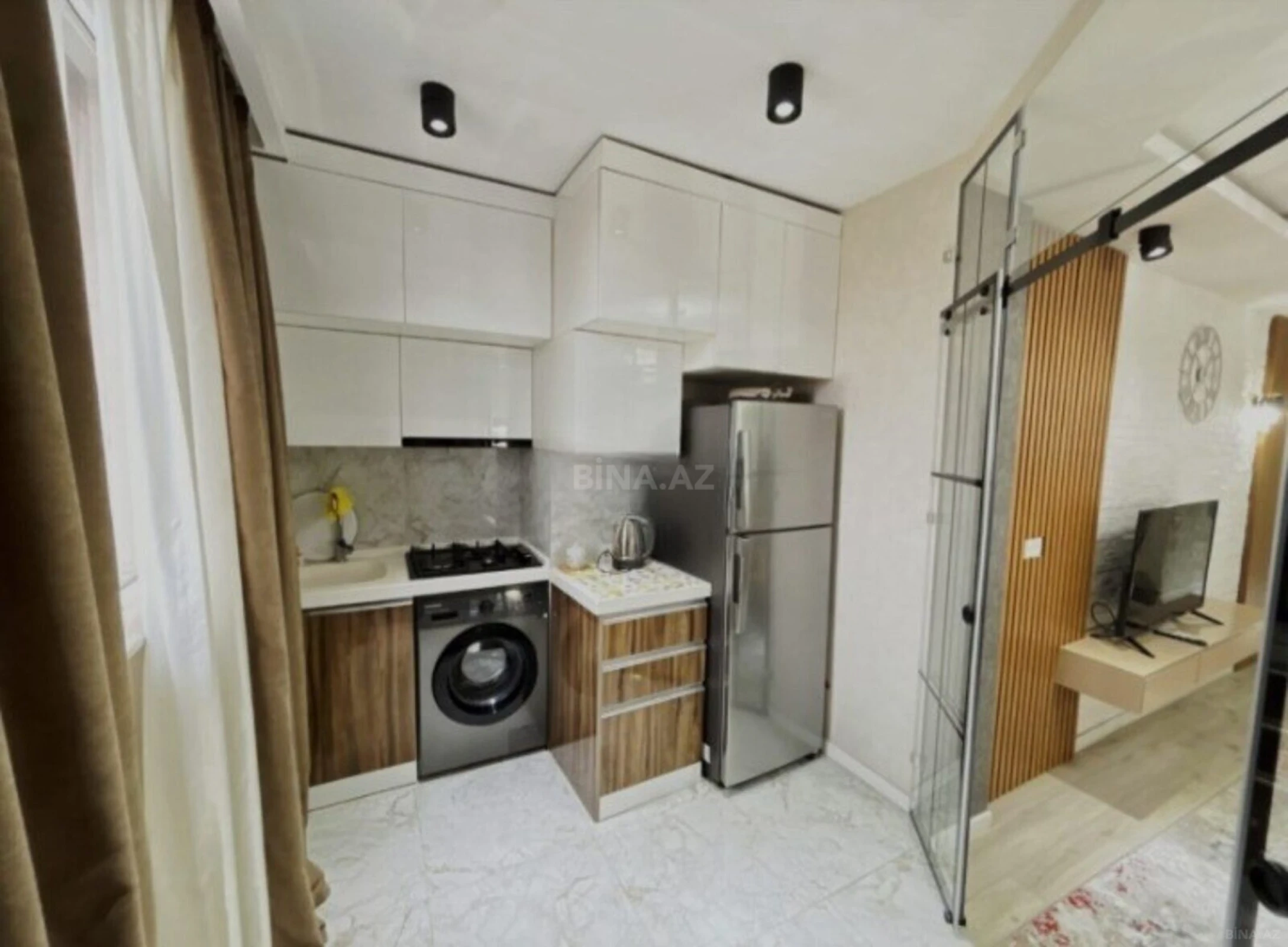 Kirayə verilir 1 otaqlı mənzil 55 m²