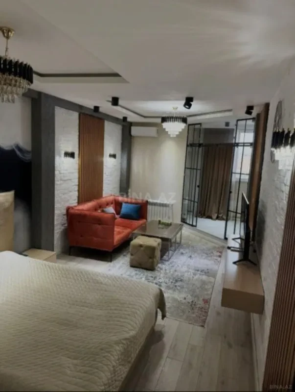 Kirayə verilir 1 otaqlı mənzil 55 m²
