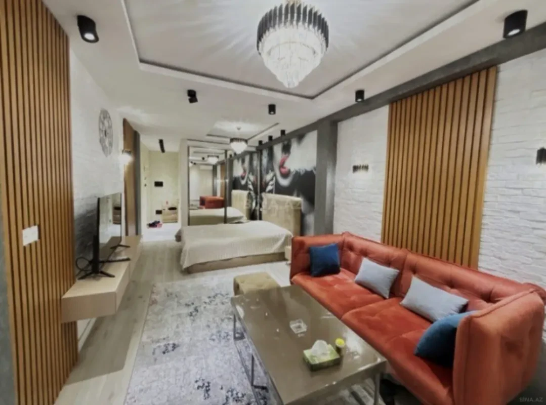 Kirayə verilir 1 otaqlı mənzil 55 m²