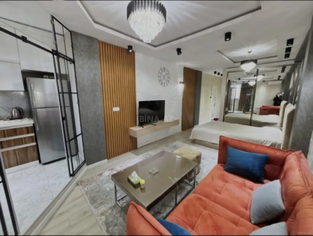 Kirayə verilir 1 otaqlı mənzil 55 m²