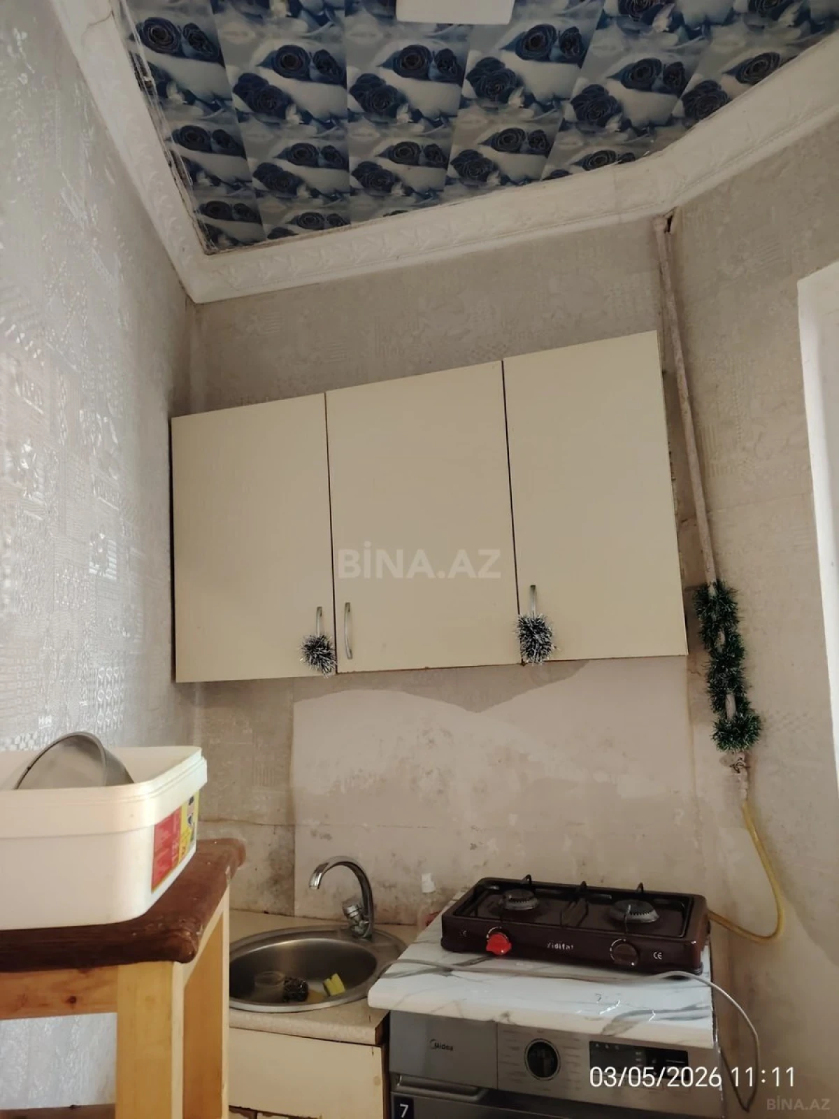 Satılır 1 otaqlı həyət evi 27 m²