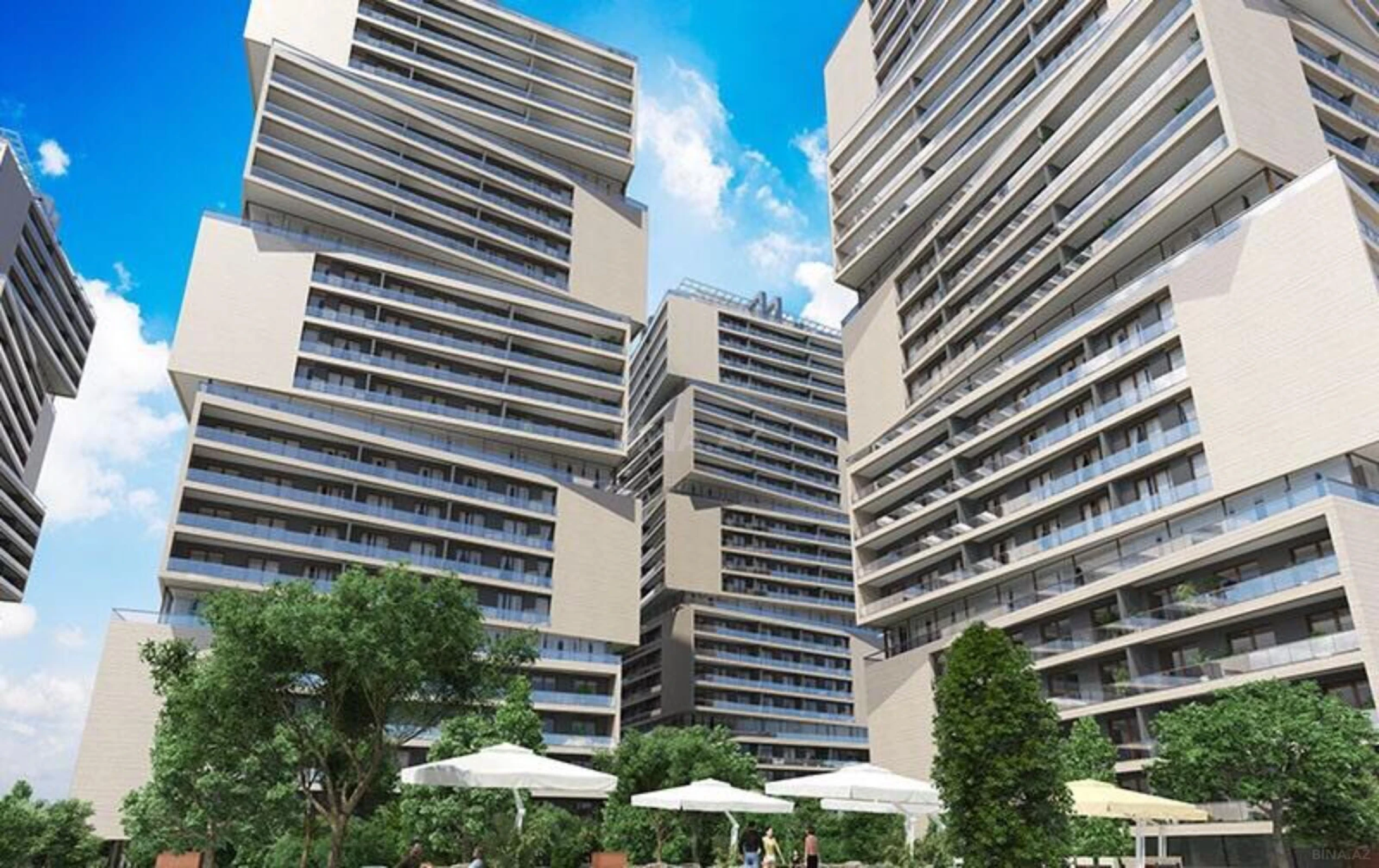 Kirayə verilir 2 otaqlı mənzil 70 m²