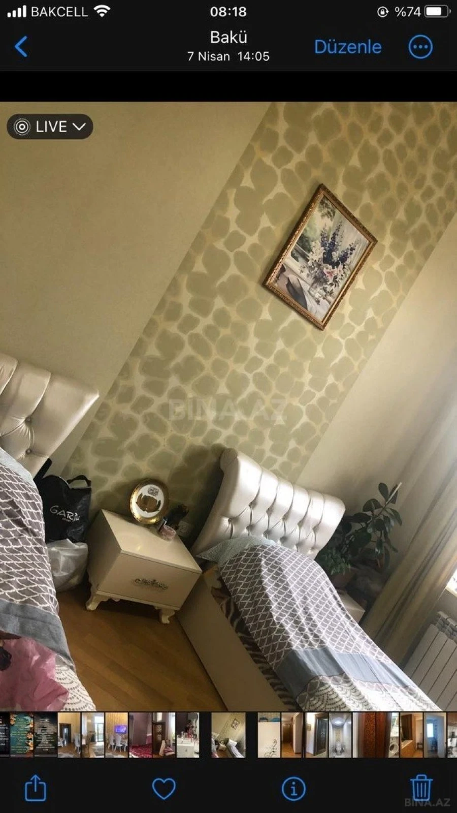 Satılır 3 otaqlı mənzil 90 m²