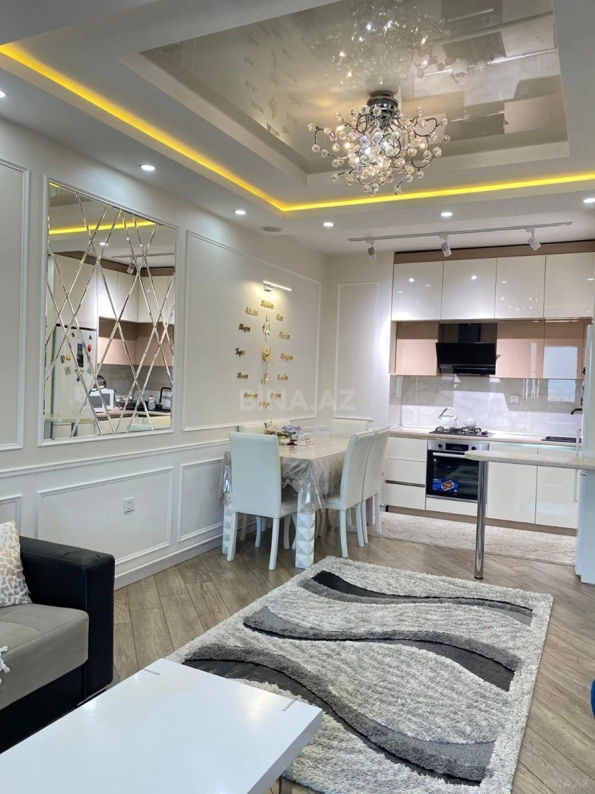 Kirayə verilir 3 otaqlı mənzil 80 m²