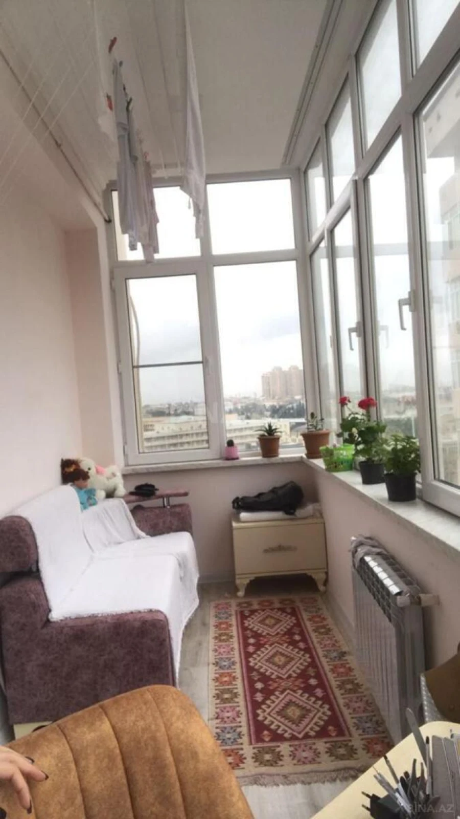 Satılır 3 otaqlı mənzil 55 m²