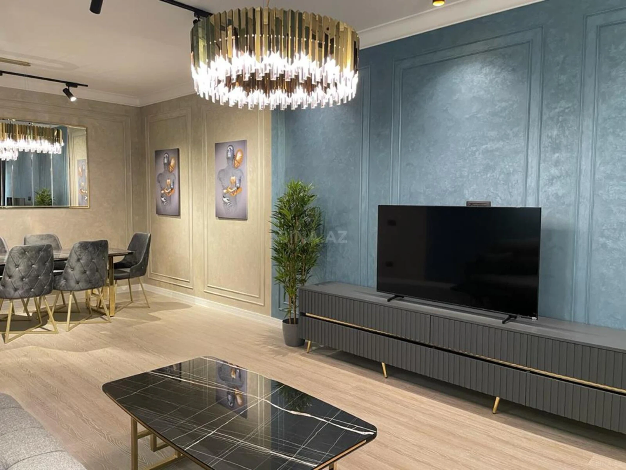 Kirayə verilir 2 otaqlı mənzil 105 m²