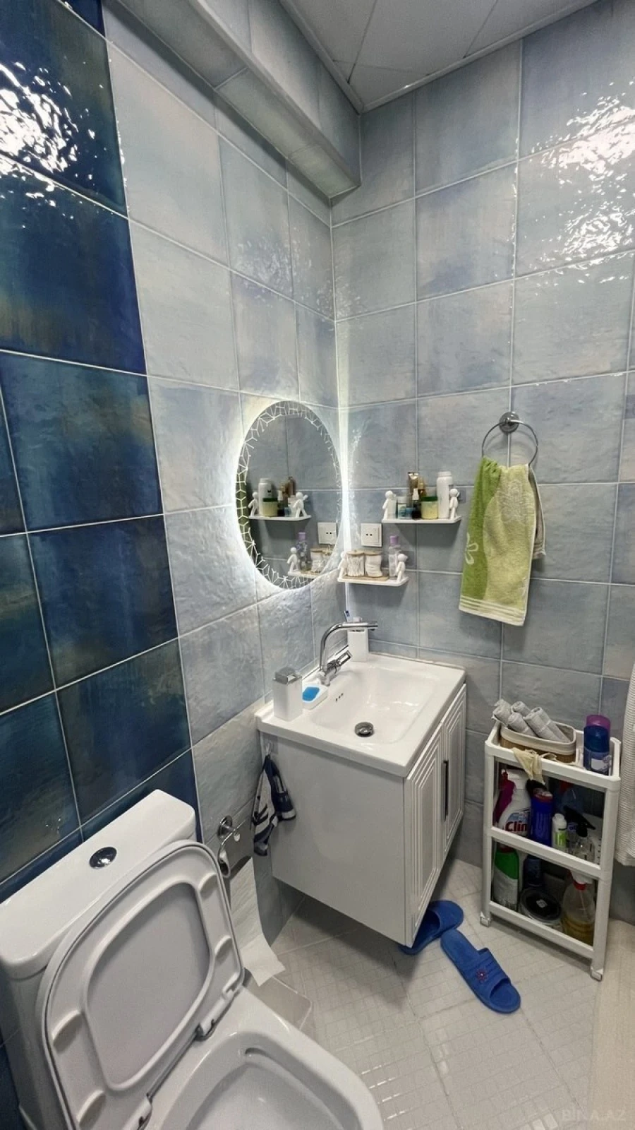 Satılır 2 otaqlı mənzil 55 m²