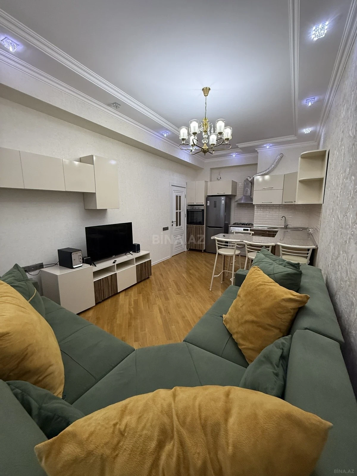 Satılır 2 otaqlı mənzil 55 m²