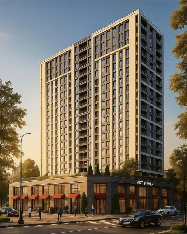 Satılır 2 otaqlı mənzil 81.1 m²