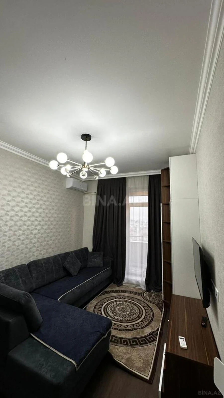 Kirayə verilir 1 otaqlı mənzil 45 m²