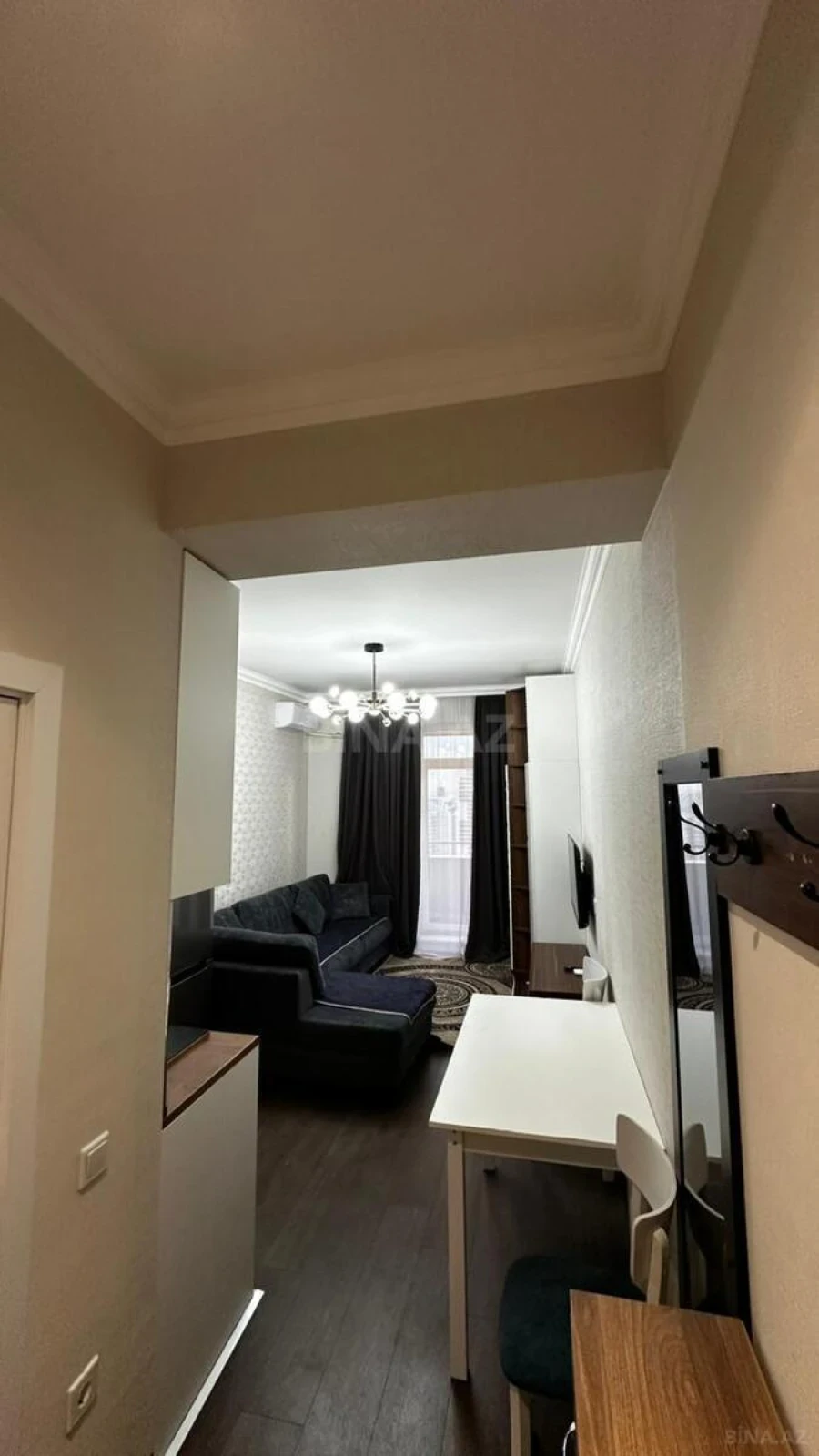 Kirayə verilir 1 otaqlı mənzil 45 m²
