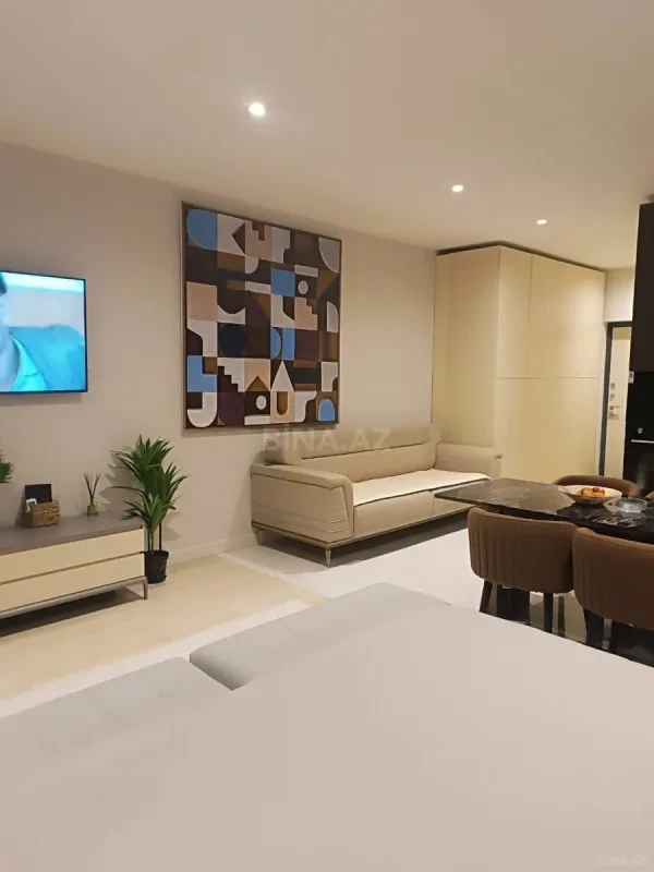 Kirayə verilir 1 otaqlı mənzil 58 m²