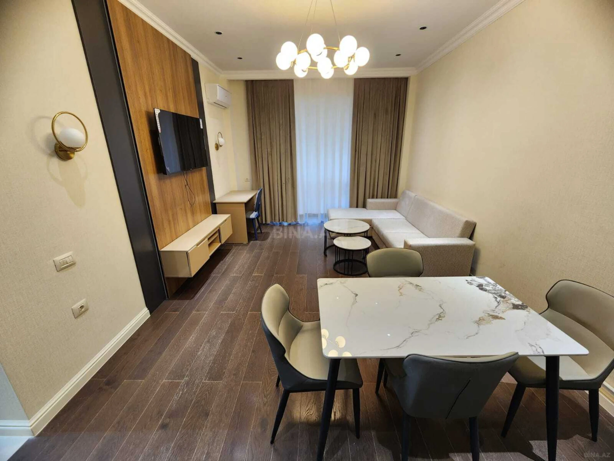 Kirayə verilir 3 otaqlı mənzil 77 m²