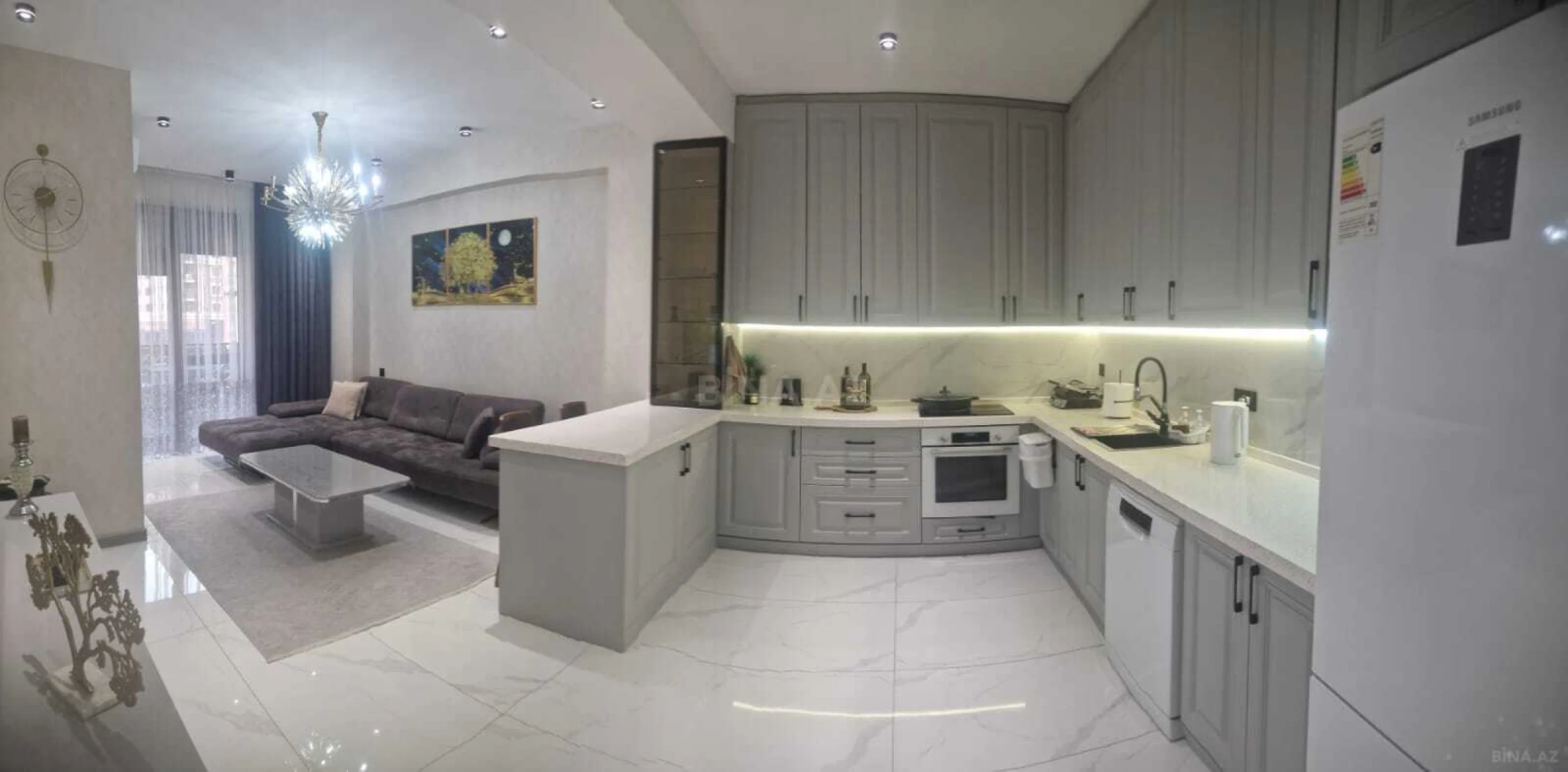 Satılır 4 otaqlı mənzil 120 m²