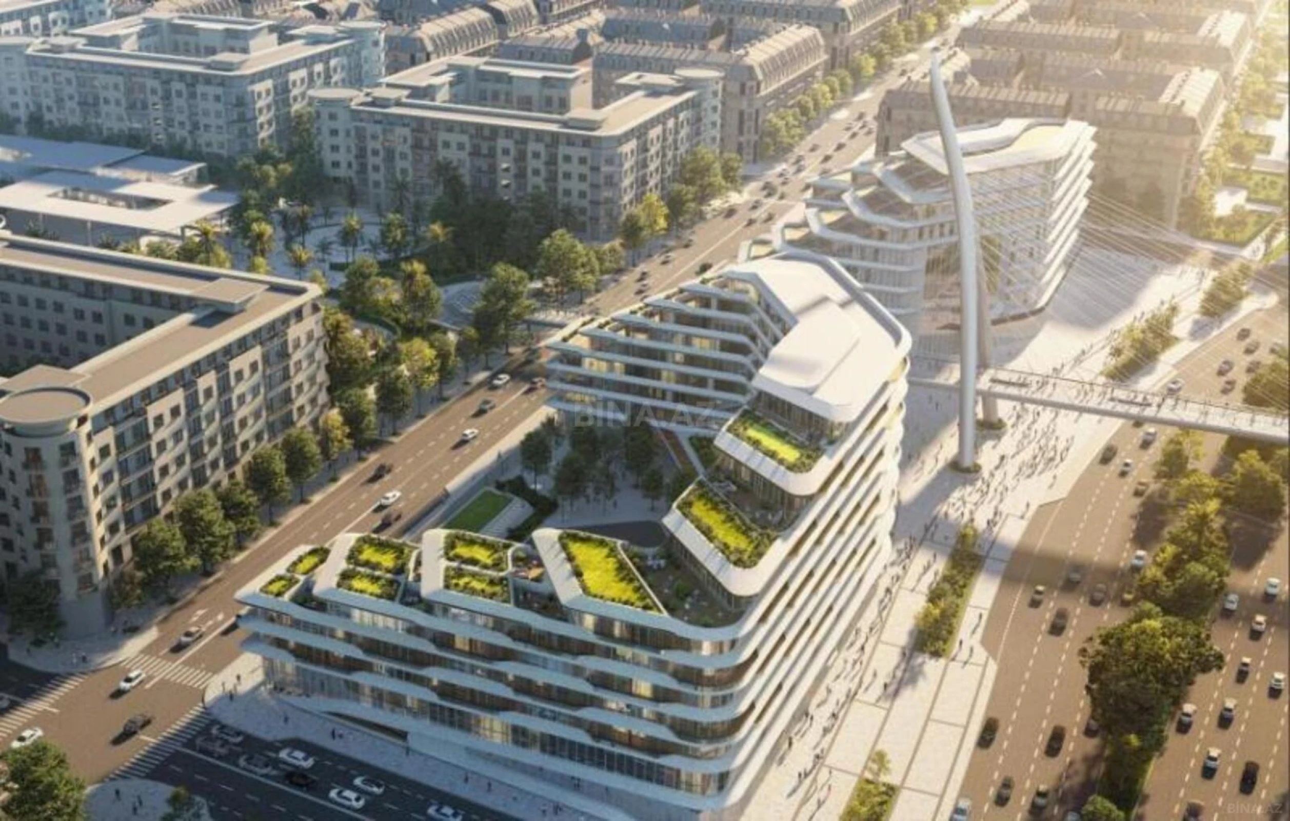 Kirayə verilir 2 otaqlı mənzil 65 m²