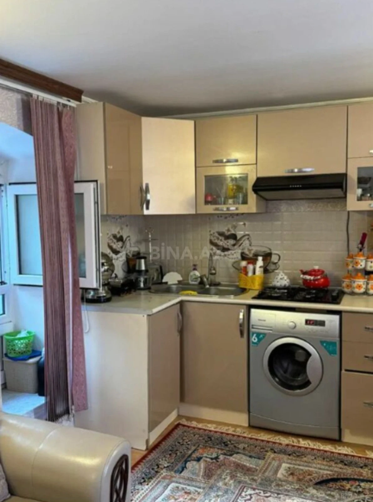 Kirayə verilir 1 otaqlı mənzil 31 m²