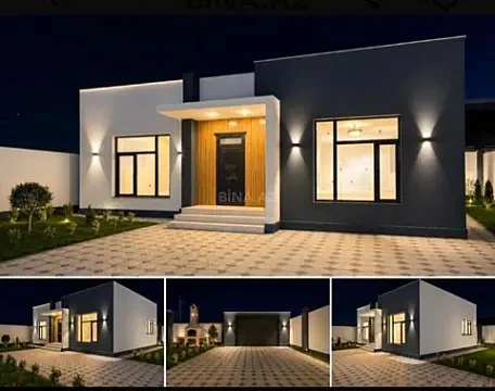Satılır 4 otaqlı həyət evi 137 m² — Bakı 4 otaq 137.00 m²