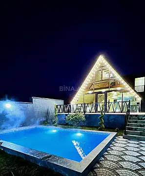 Kirayə verilir 3 otaqlı həyət evi 160 m² — Qəbələ 3 otaq 160.00 m²