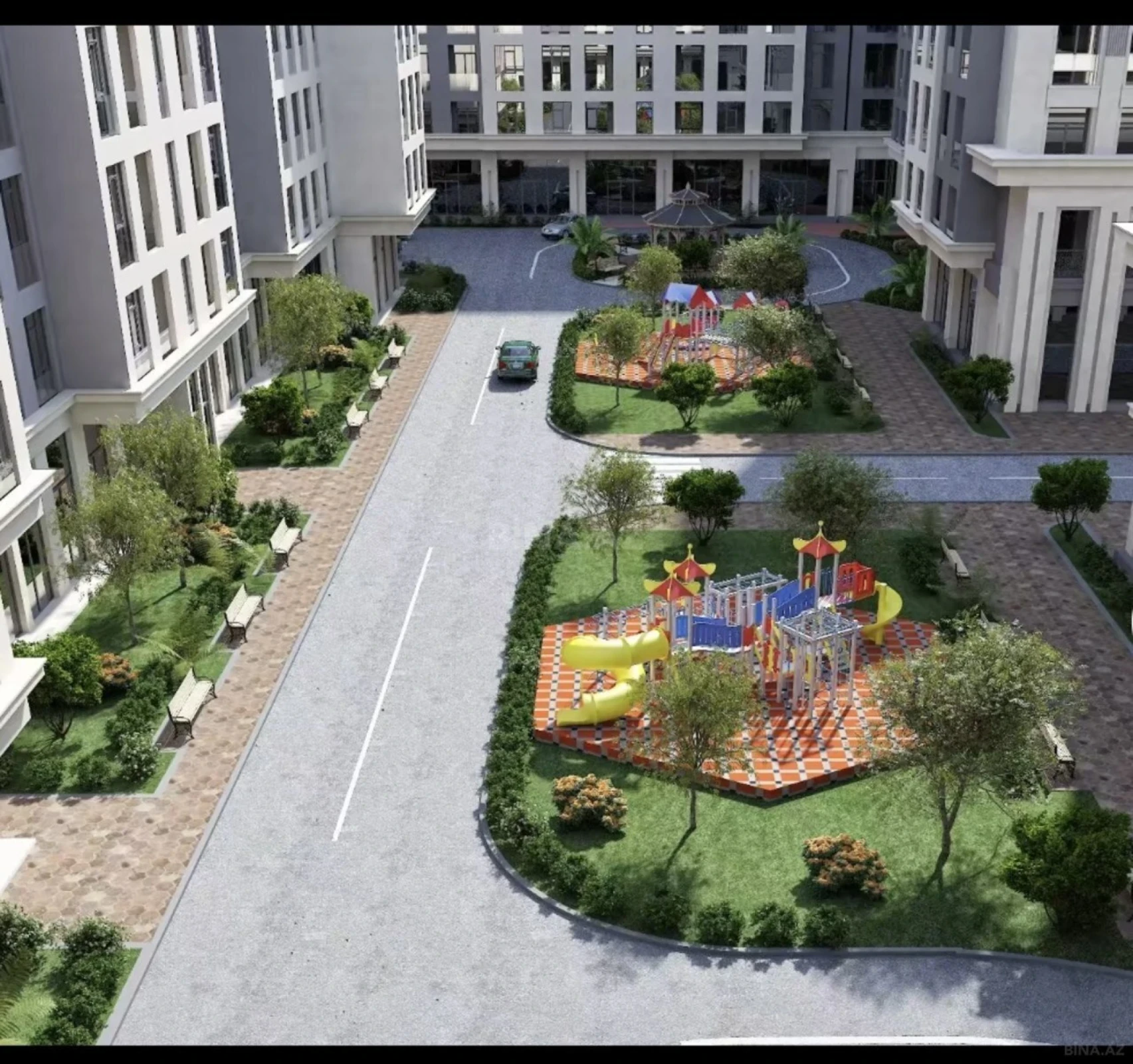 Satılır 4 otaqlı mənzil 212 m²