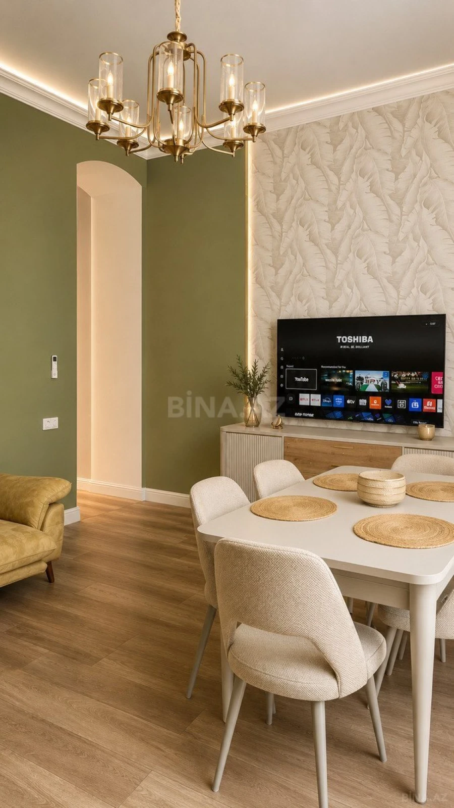 Kirayə verilir 2 otaqlı mənzil 85 m²